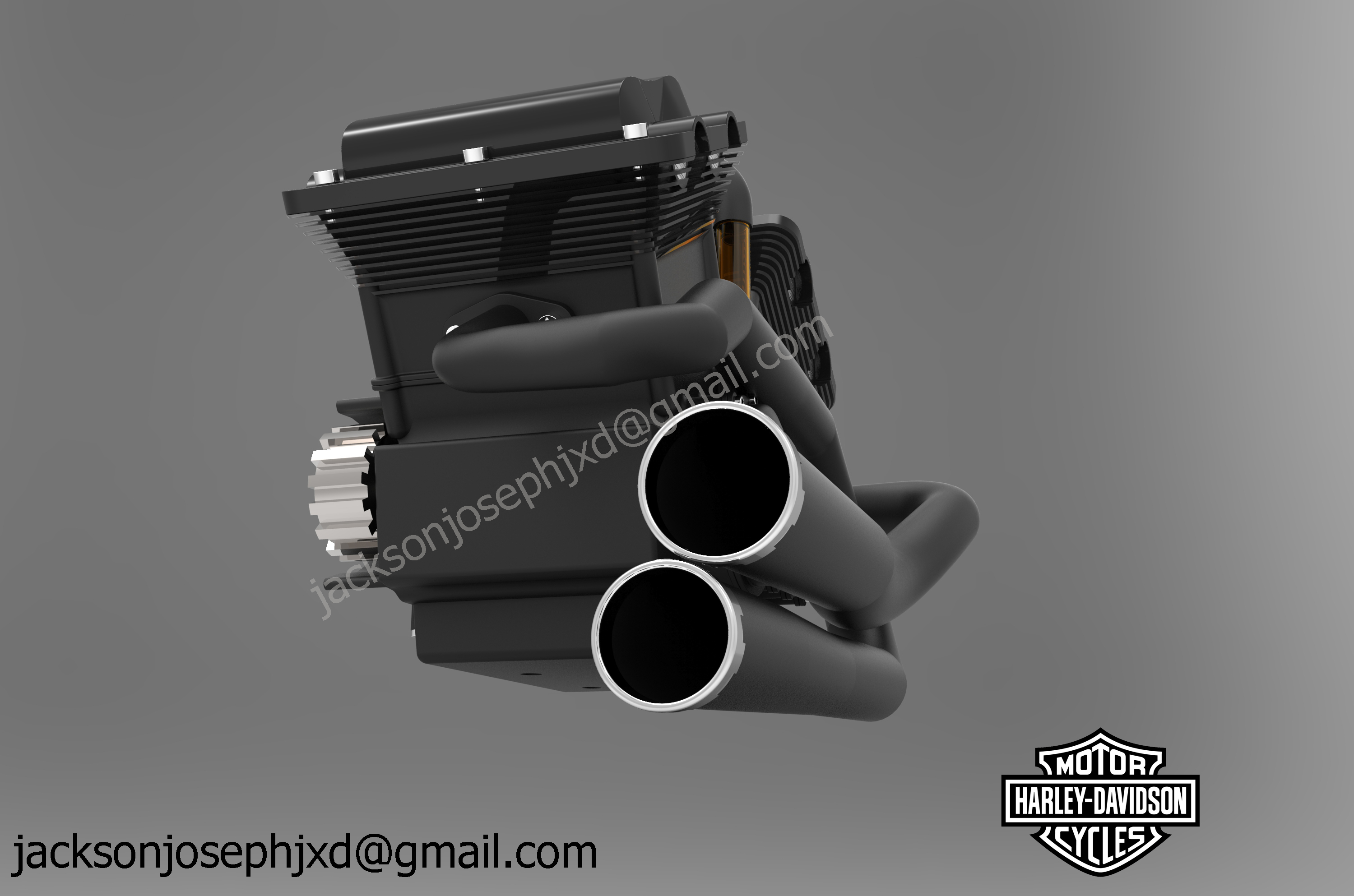 哈雷戴维森 V ROD 发动机