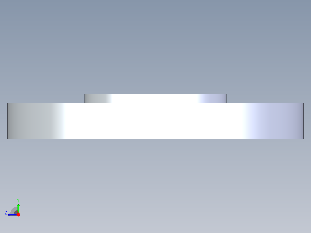 聚氯乙烯配件25-Sch80_Blind Flange_853-020_2in右视图