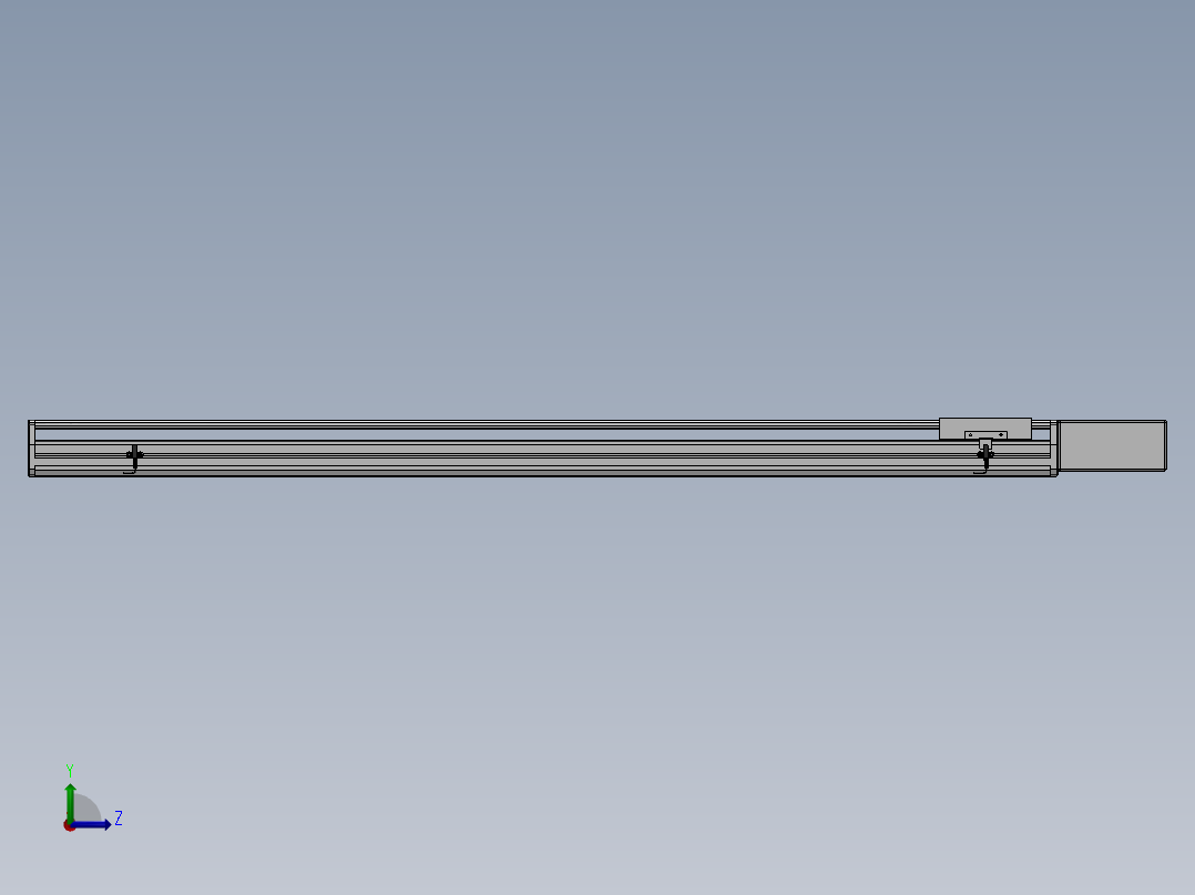 精密模组MT170-L125-1400-L-M75-C4左视图