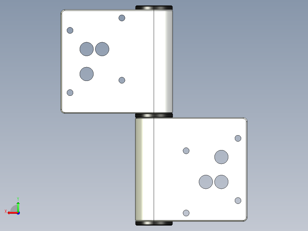 型材-KJN 10-10 SLOT REMOVABLE HINGE 3842544554后视图
