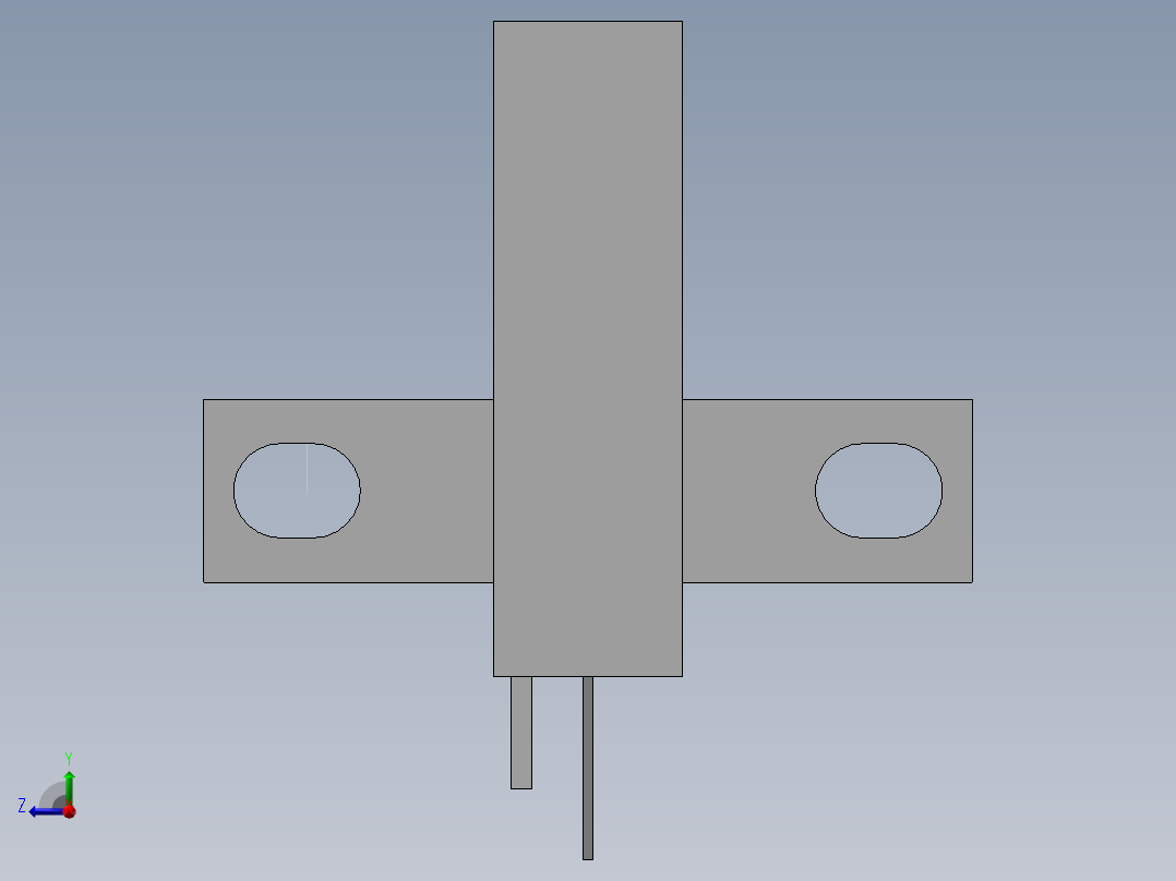 光电开关-EE-SX472（配接线端子）右视图