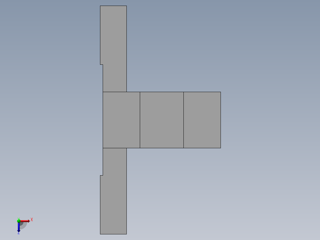 光电开关-EE-SX472（配接线端子）俯视图