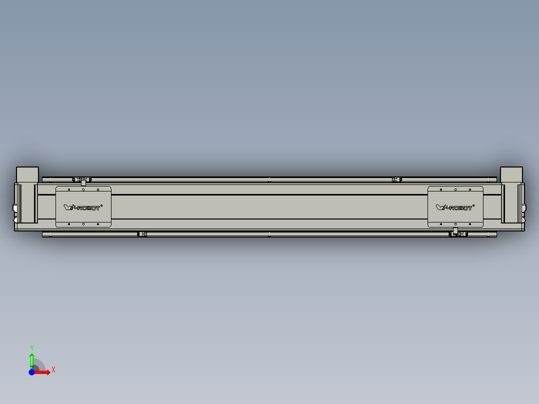 威洛博双电机滑台-VBC14S2-L50-S900-BU-P40-C6前视图