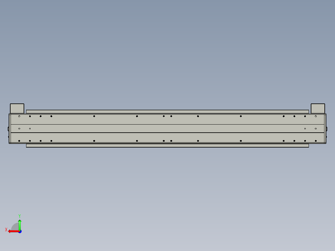 威洛博双电机滑台-VBC14S2-L50-S900-BU-P40-C6后视图