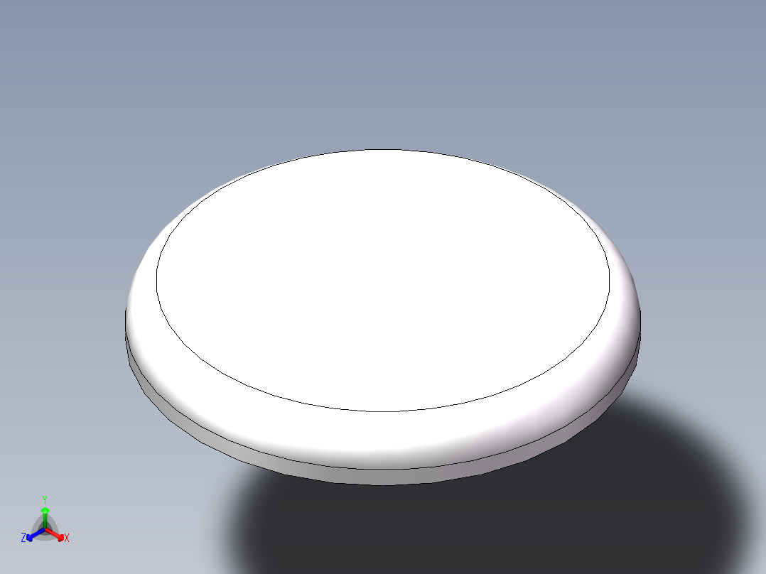 THA碟形封头DN650正等轴测图