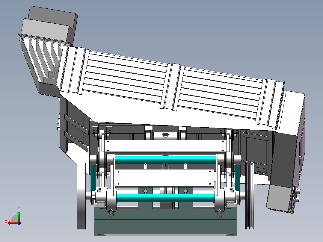 谷物分离机sw18可编辑后视图