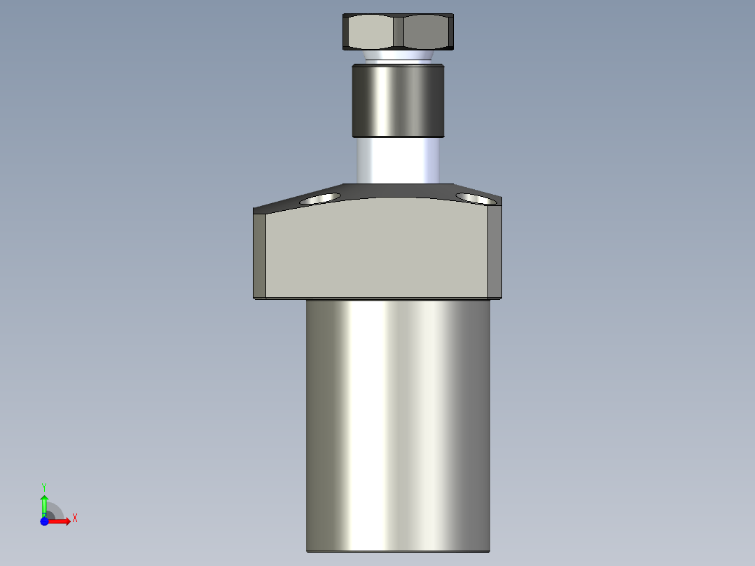 KOSMEKLHS0400-SL-Y60多系列多零件图纸模型前视图