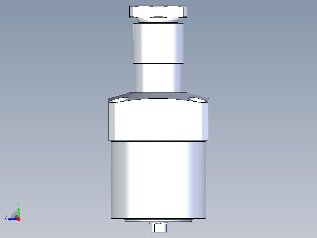 KOSMEKLHA0900-CRD多系列多零件图纸模型右视图