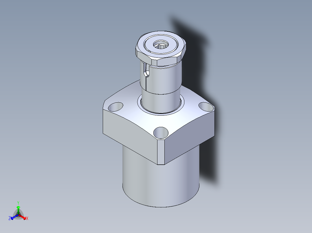 KOSMEKLHA0900-CRD多系列多零件图纸模型正等轴测图