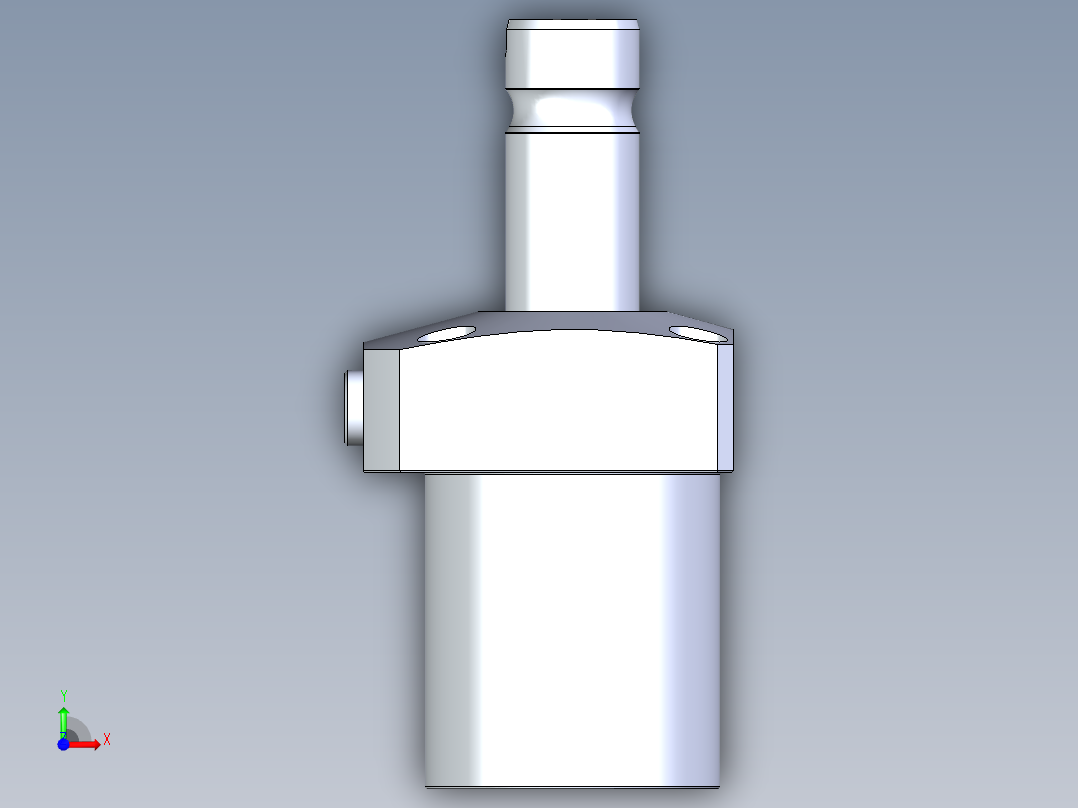 KOSMEKLHA0550-CR-F多系列多零件图纸模型前视图