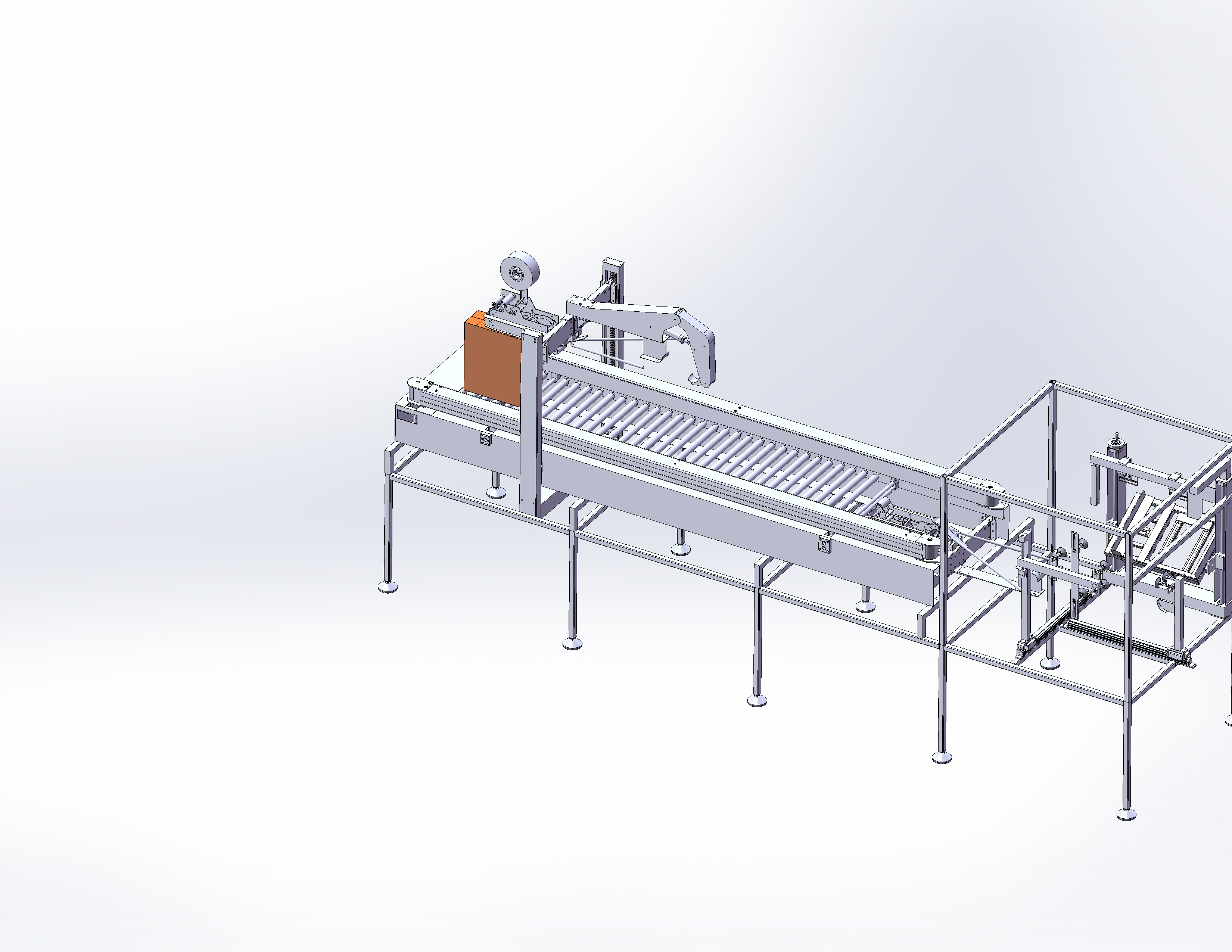 纸箱自动封箱机设计