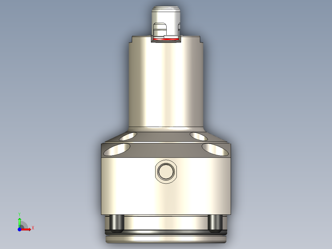 KOSMEKSFA2000-M1A-100-H60多系列多零件图纸模型多系列多零件图纸模型前视图