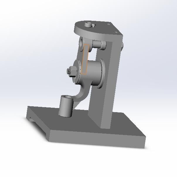 推动架钻M8孔三维夹具设计【含三维SolidWorks】