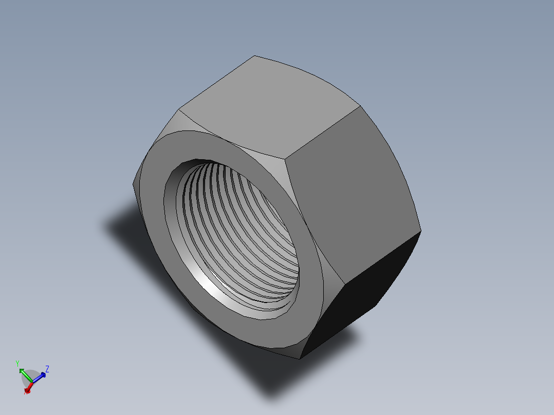 DIN 934 螺母-M100 Nut.SLDPRT
