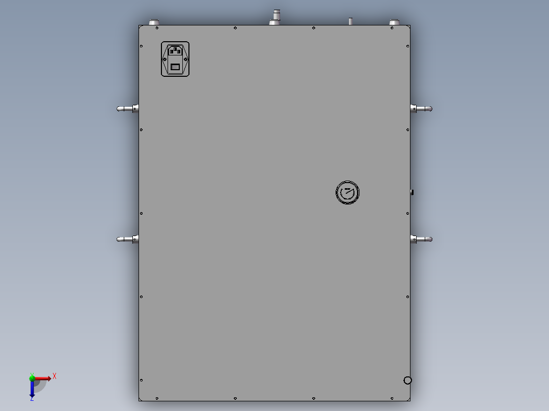 XA2N系列急停按钮行程及压力测试设备俯视图