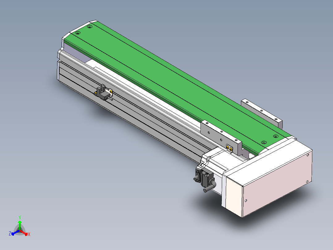 MTH丝杆半封闭模组MT100BS-BR-200W