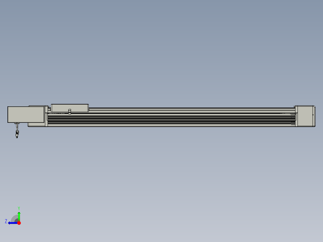 威洛博直线电机模组EB16-L208-S1150-BL-ZP75-MS3-5K右视图