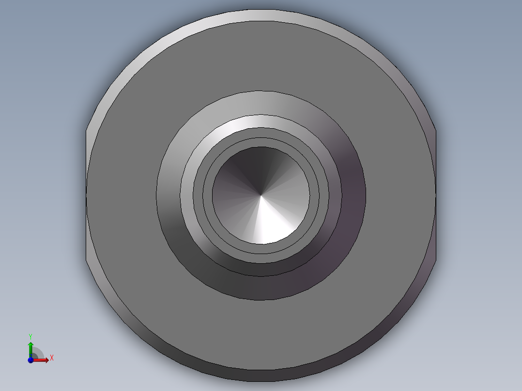 五金接头LH-JQR-01-014前视图