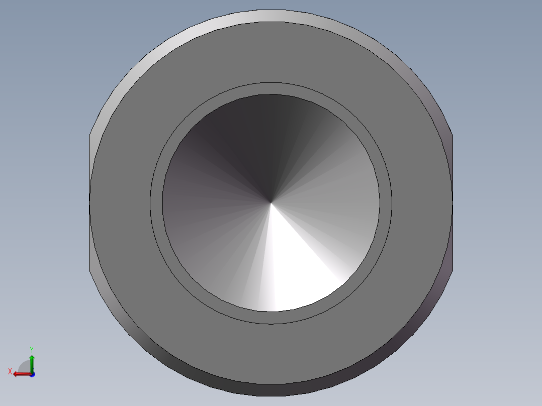 五金接头LH-JQR-01-014后视图