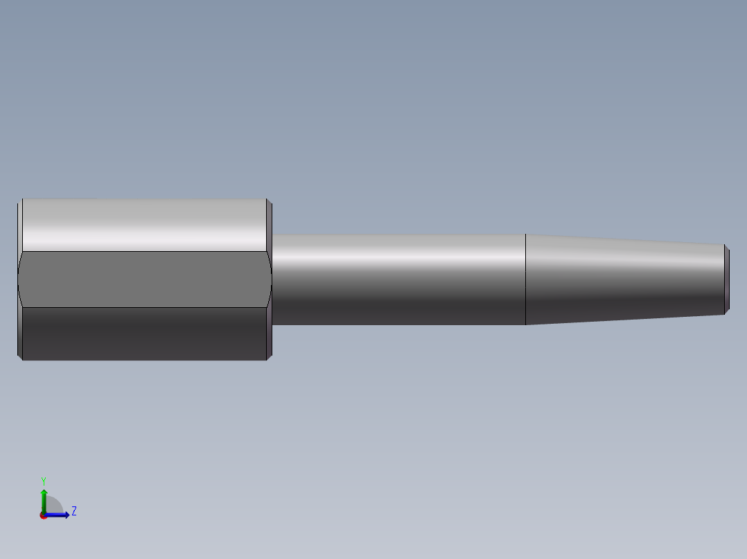 五金接头LH-JQR-01-014左视图