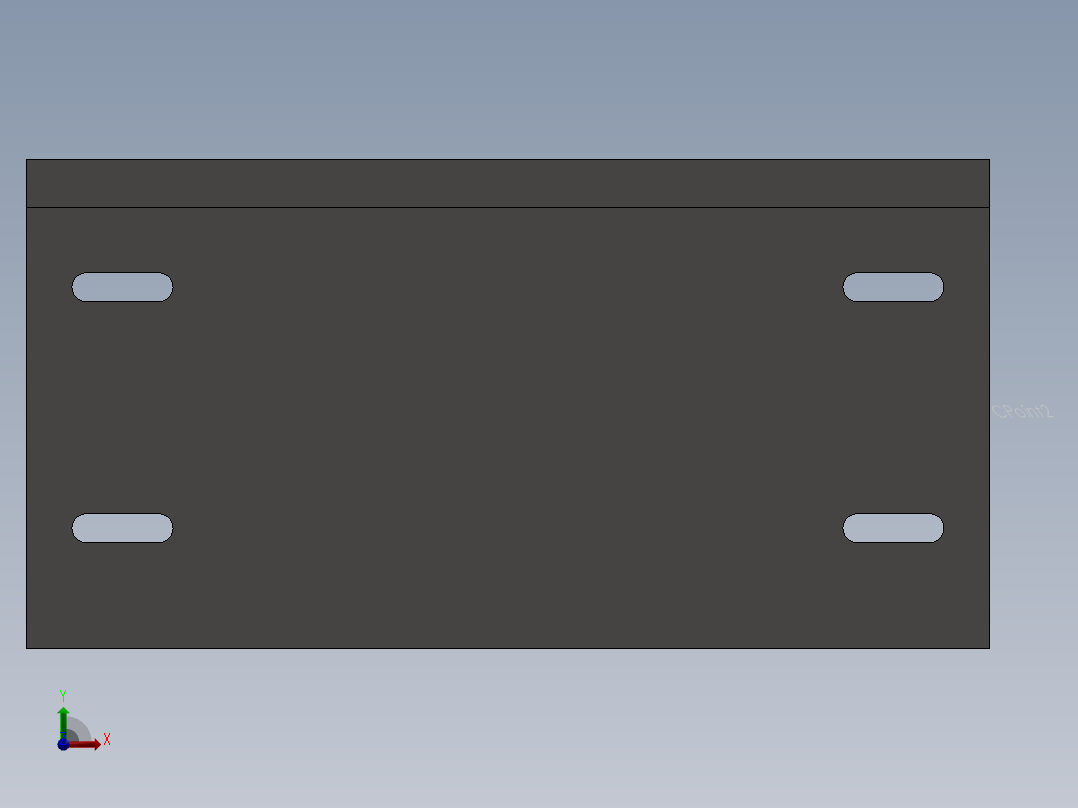 cable duct eccentric reducer前视图