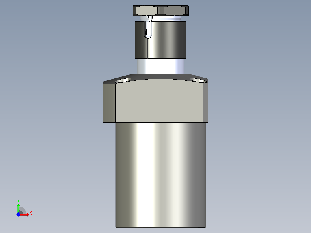 KOSMEKLHS1050-SR-Y60多系列多零件图纸模型前视图