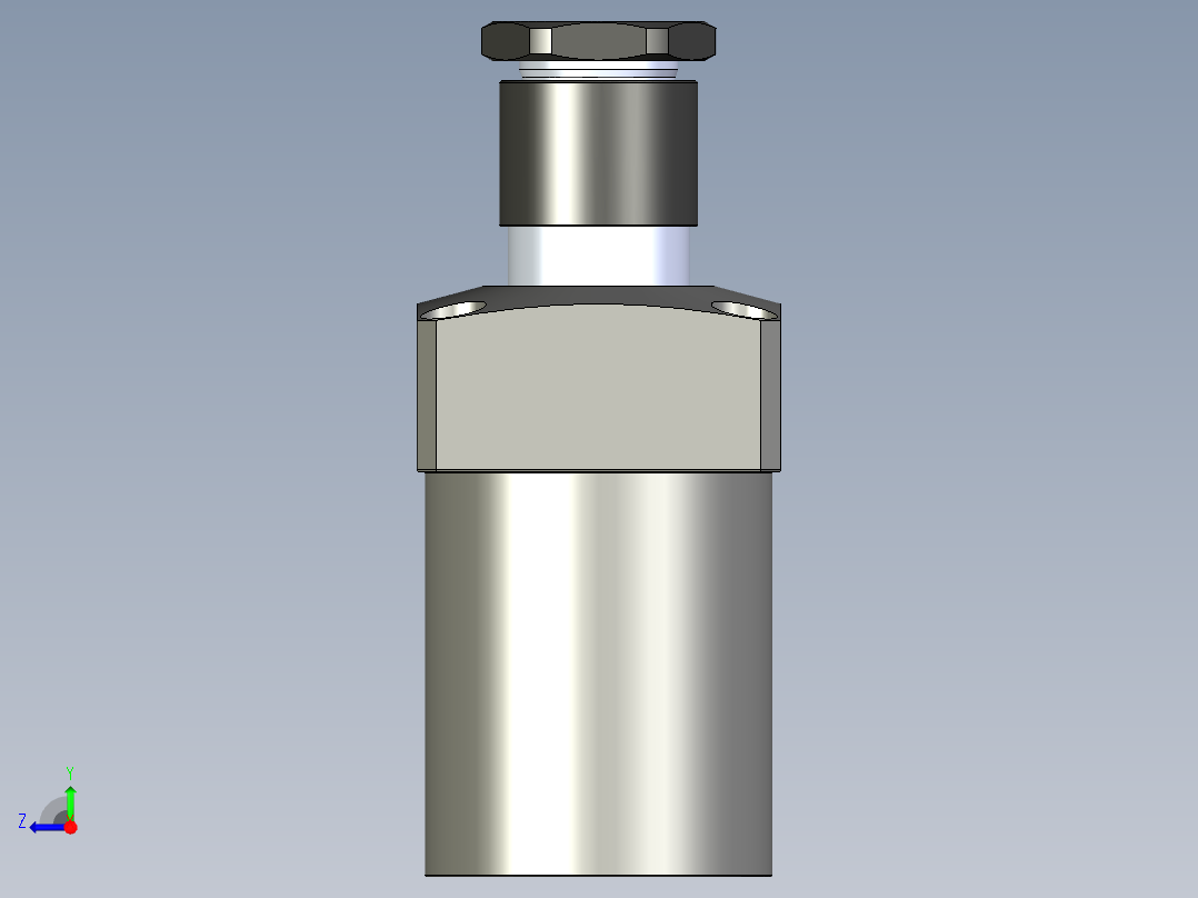 KOSMEKLHS1050-SR-Y60多系列多零件图纸模型右视图