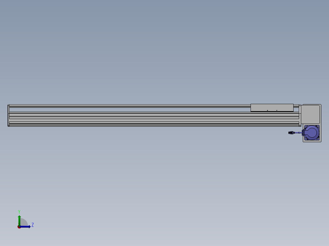 精密模组MT220-L150-1200-RD-M75-C4左视图