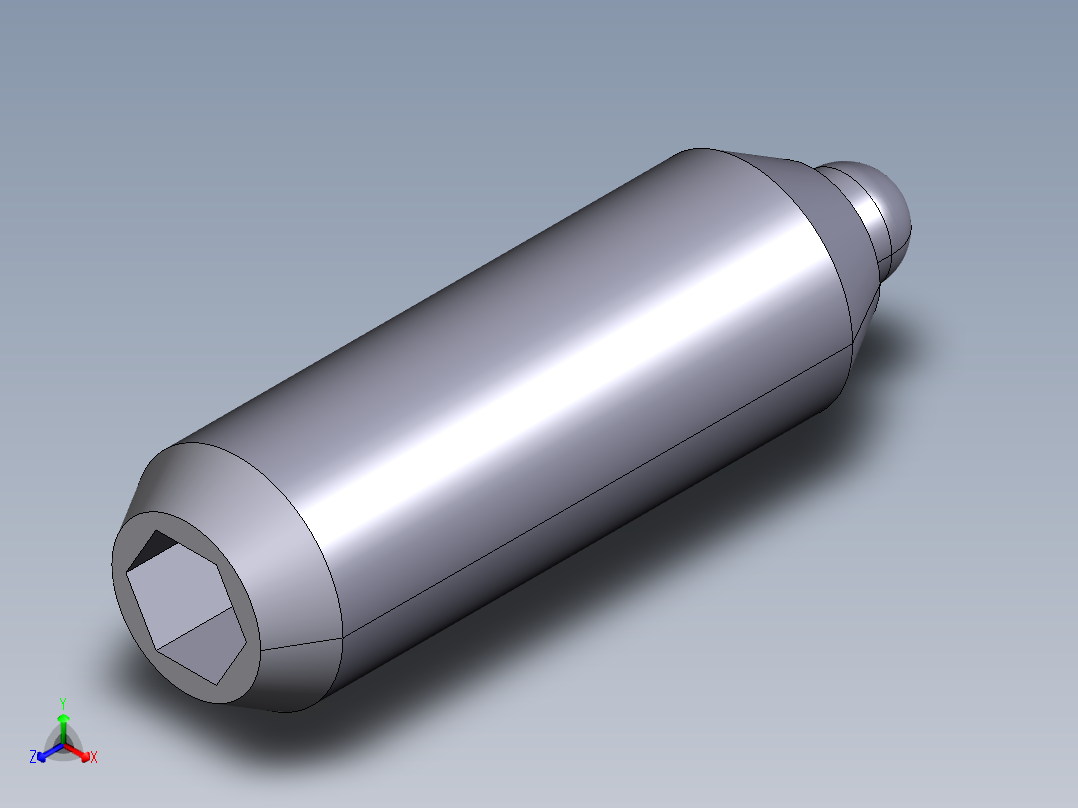 定位柱(輕荷重)(內六角)2203-3D多系列多零件图纸模型