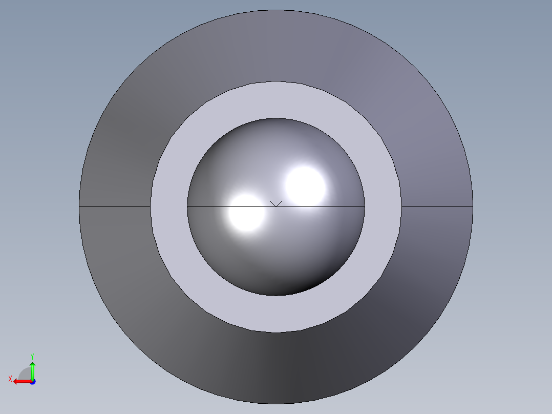 定位柱(輕荷重)(內六角)2203-3D多系列多零件图纸模型后视图