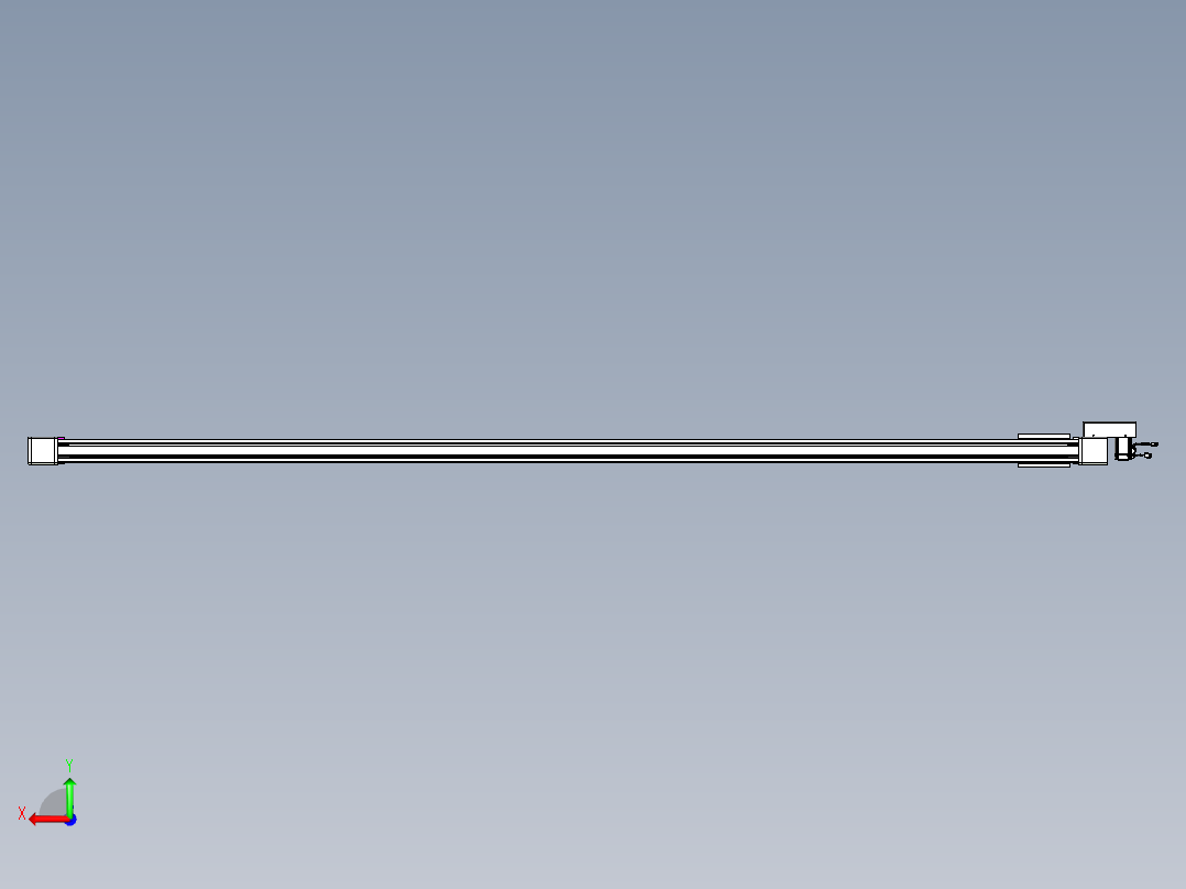 威洛博LB.GB同步带传动--欧规系列GB8-L96-S3300-BR-P40后视图