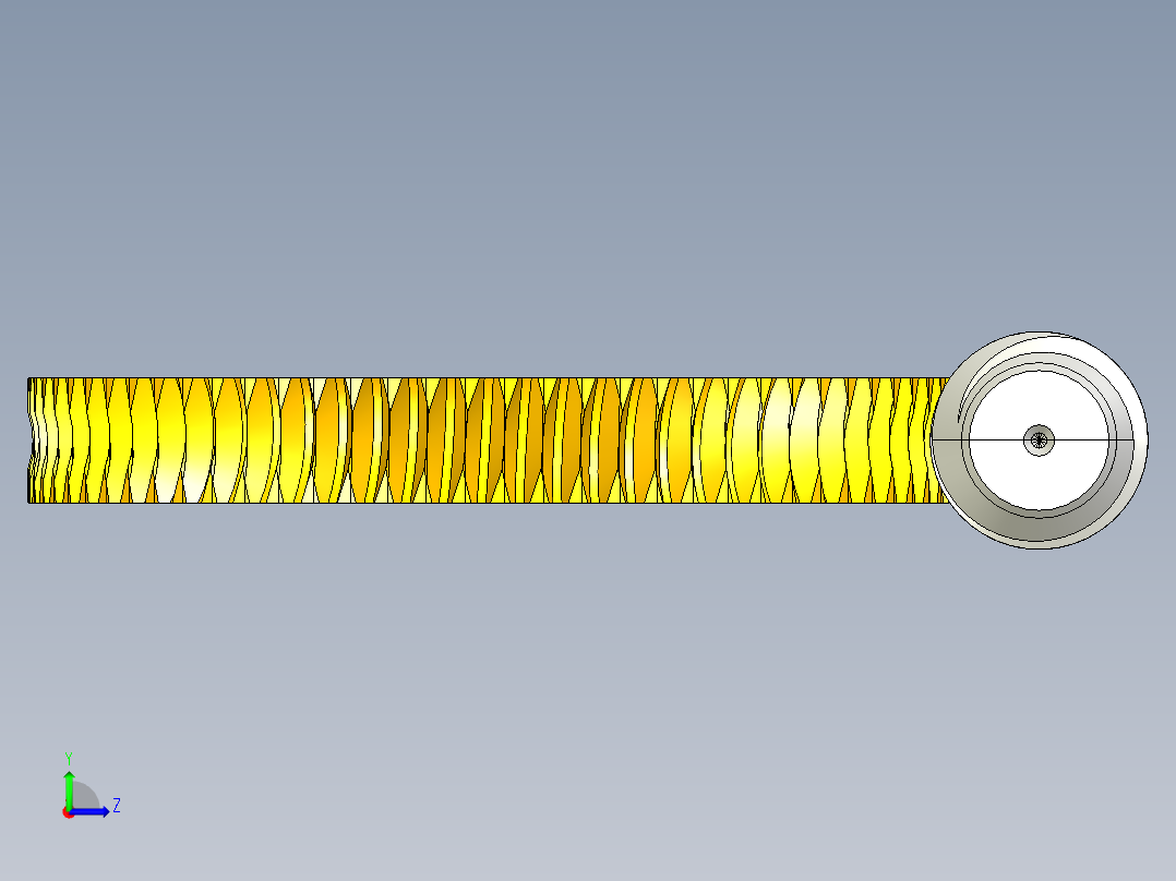 齿轮啮合 (125)左视图