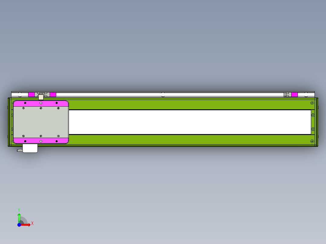 威洛博LC系列3d模型模组LC14S1Y-S700前视图