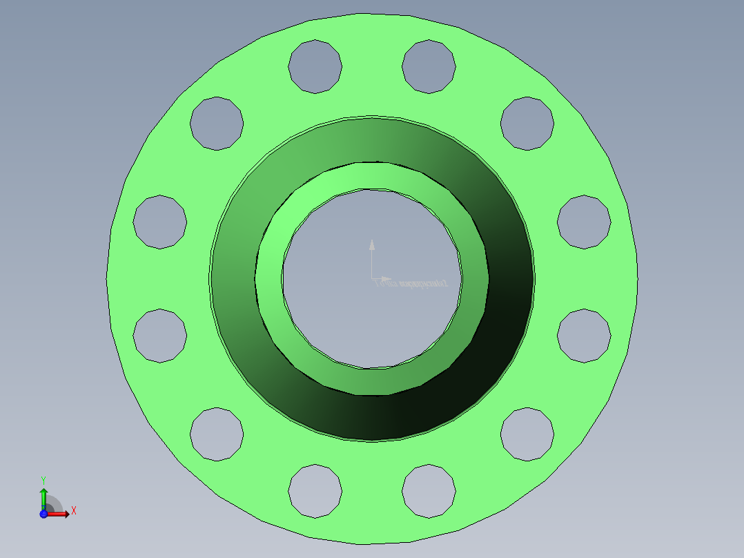 法兰 (19)前视图