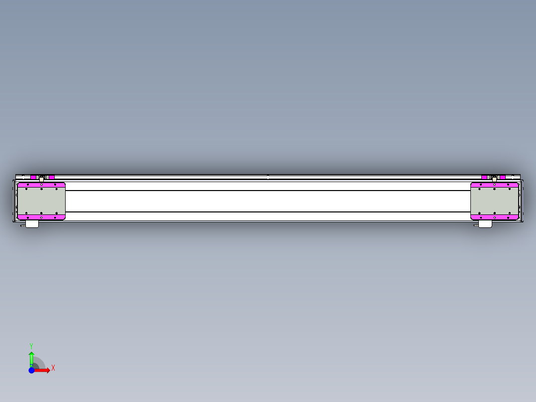 威洛博LC系列3d模型模组2LC14S1Y-S1300前视图