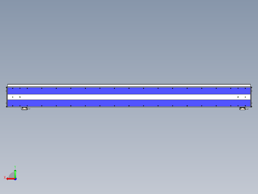 威洛博LC系列3d模型模组2LC14S1Y-S1300后视图