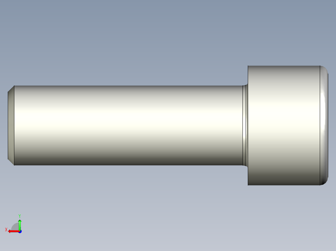 螺钉-DIN_912-M20x60.stp后视图