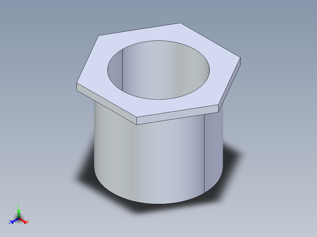 聚氯乙烯配件16-Sch80_ReducerBushing_SxSPIG_837-168_1.25in x 1in正等轴测图