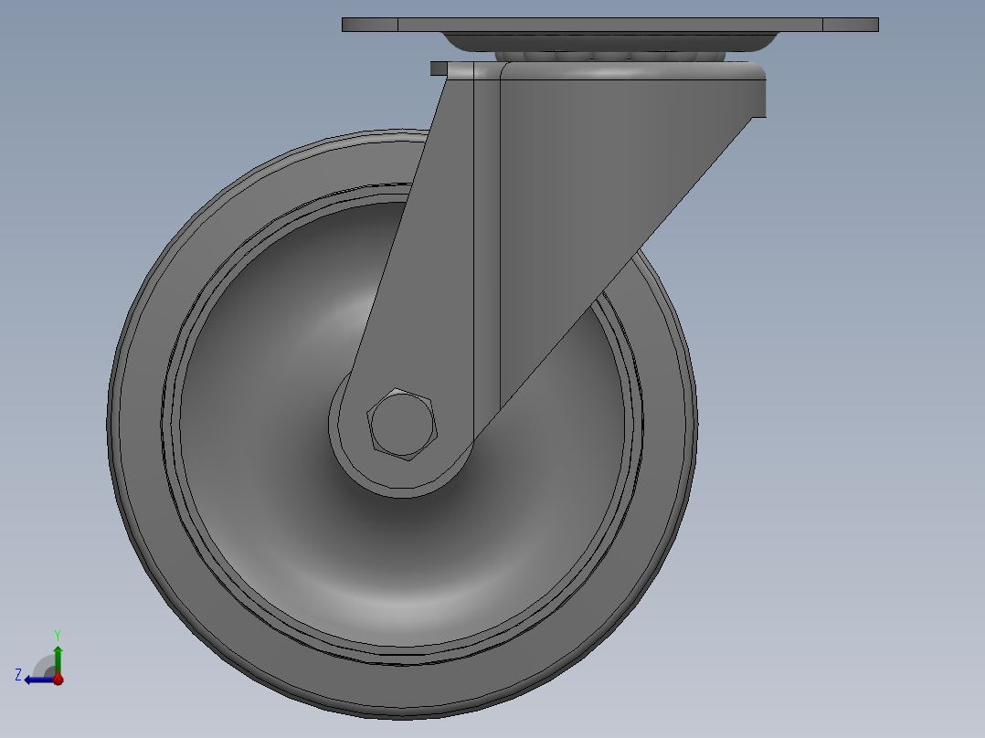 科顺脚轮Colson-1_04356_441右视图
