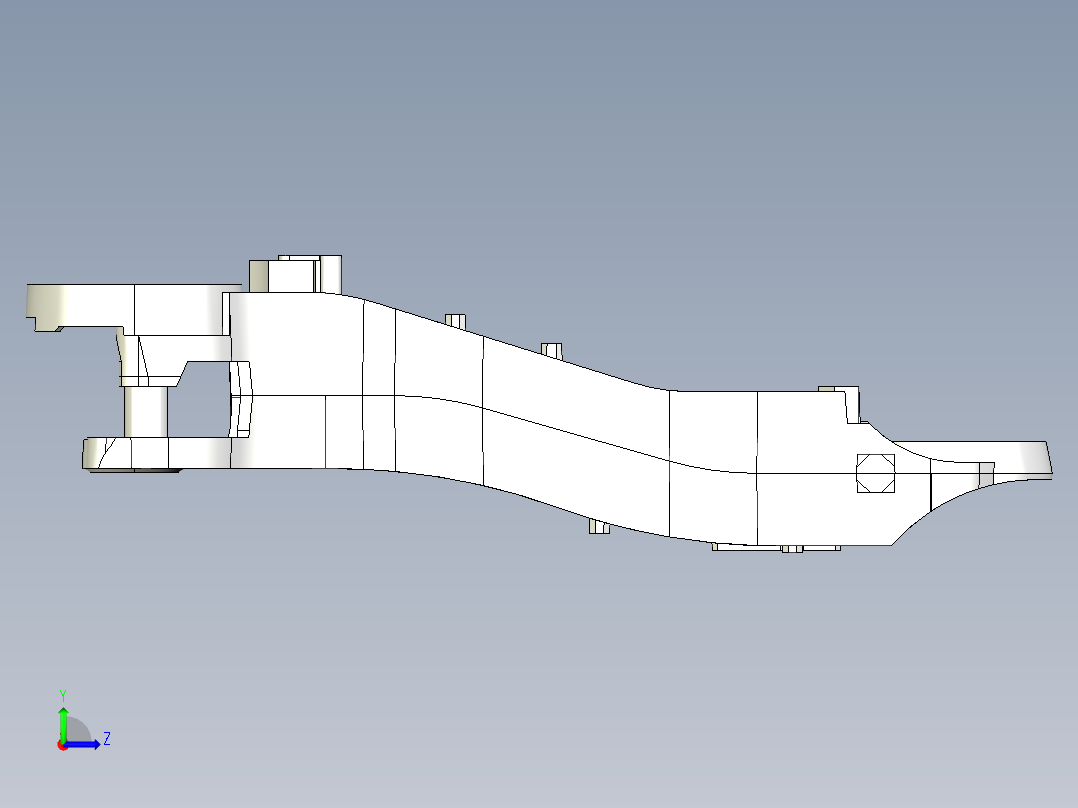 IRB6650S_200-300六轴工业机器人资料左视图