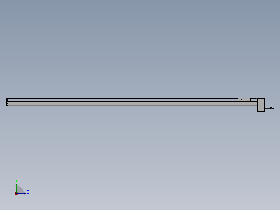 精密模组MT100-L78-1900-LD-M10-C4左视图