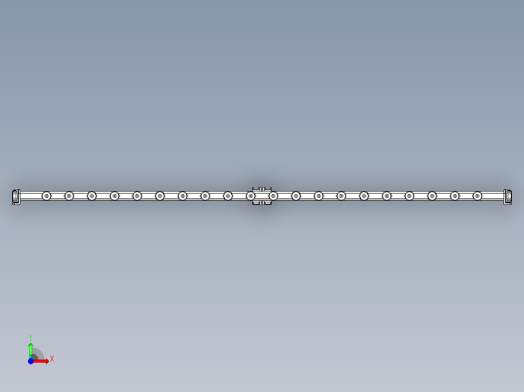 基恩士SJ-H132A_kc图纸模型前视图