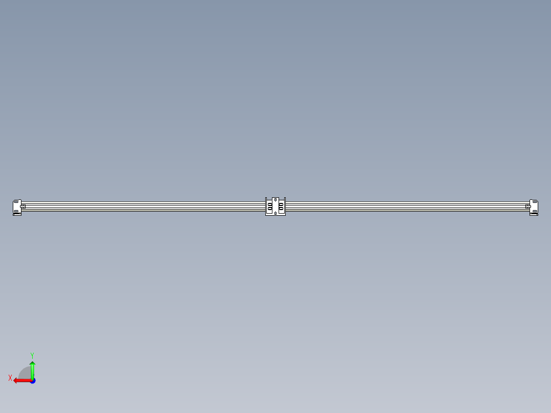 基恩士SJ-H132A_kc图纸模型后视图