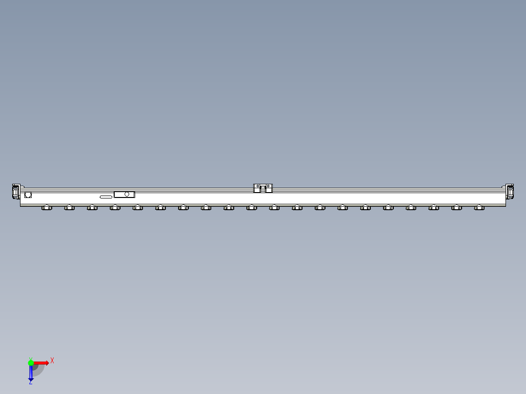 基恩士SJ-H132A_kc图纸模型俯视图