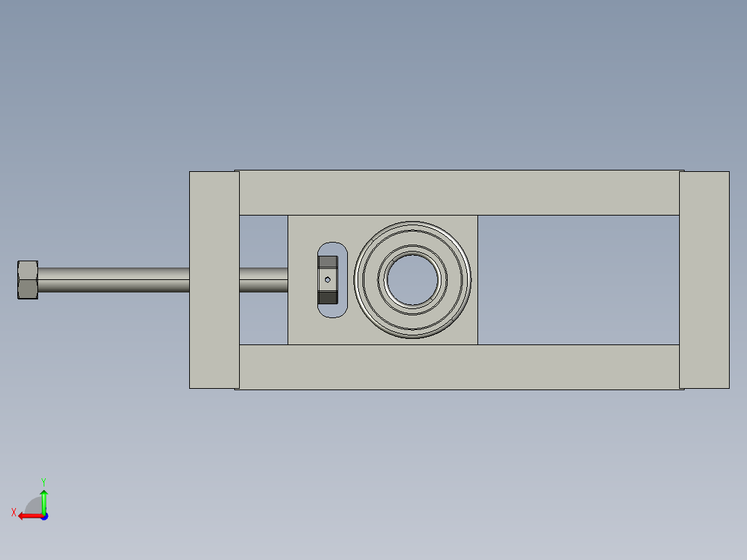 传送带张紧构件模型图723185==15后视图