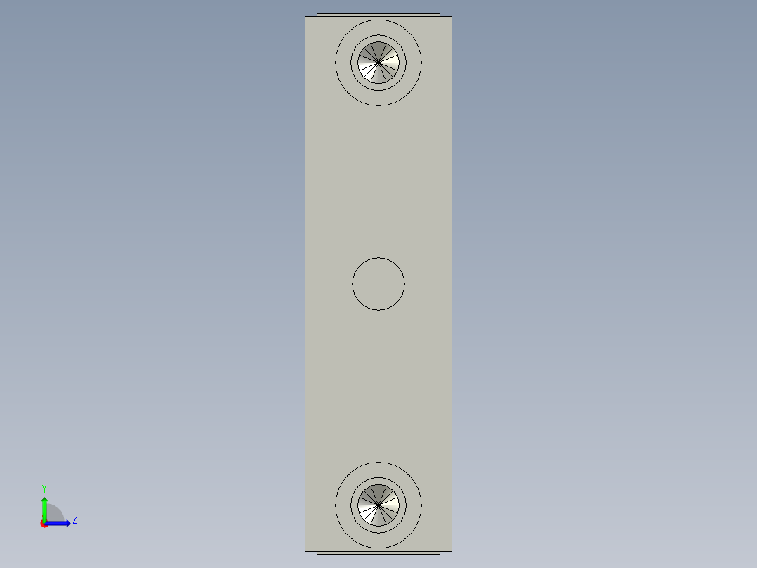 传送带张紧构件模型图723185==15左视图