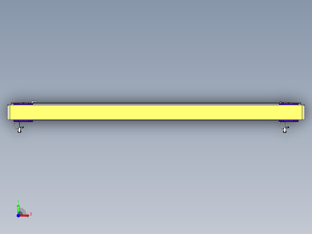 威洛博VL系列3d模型模组2VL14S2Y-S2300前视图