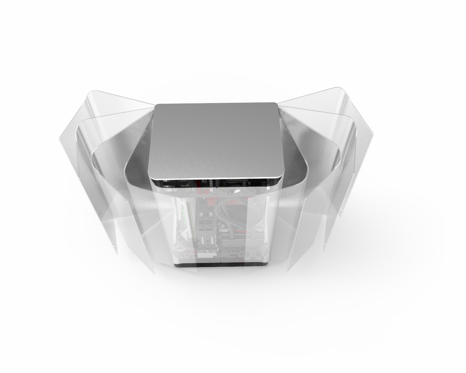 CD1568 ITX电脑机箱设计