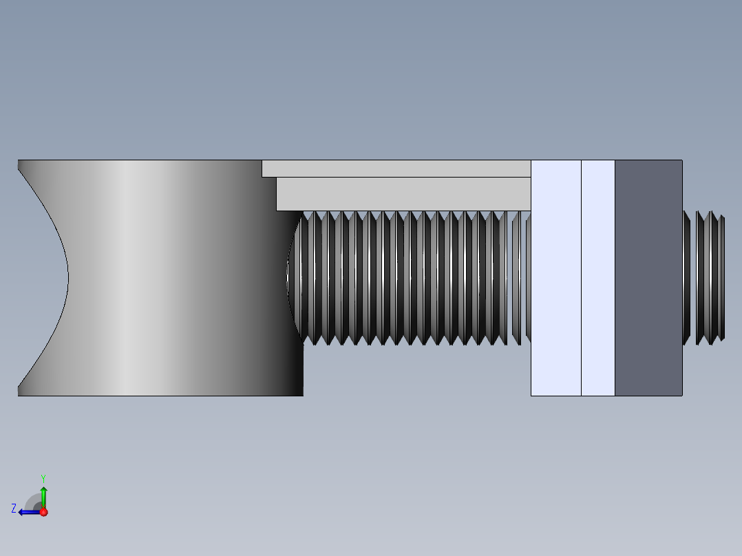 铝型材及其附件3.61.10.06.ST右视图