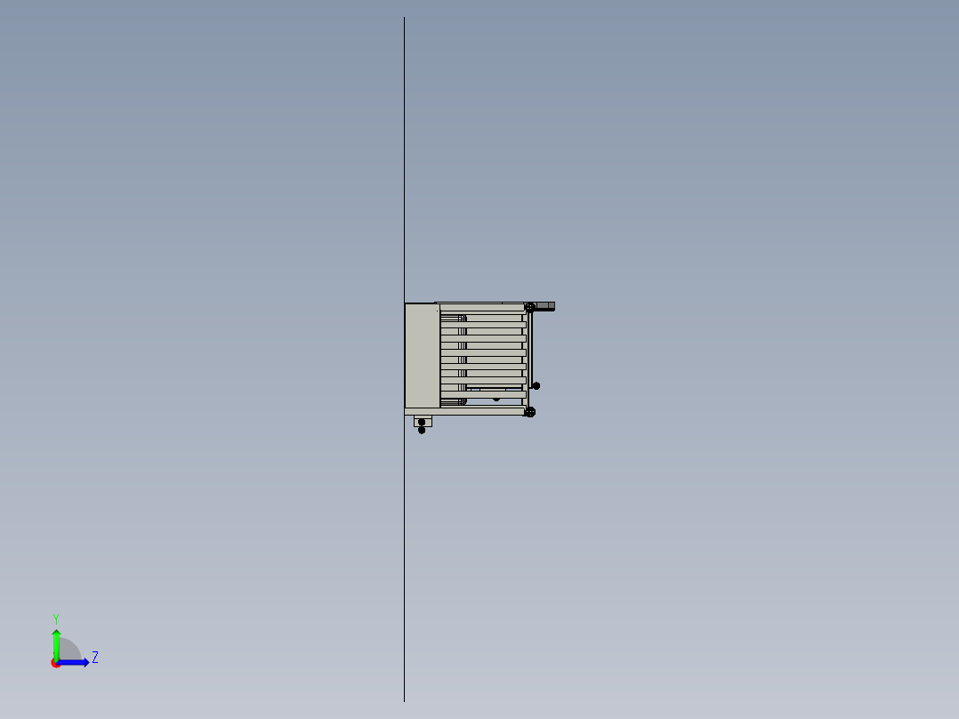 baby-s-bed-mab-婴儿房套装左视图